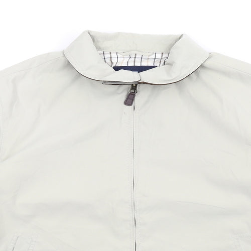 Blue Harbour Mens Beige Jacket Size M Zip