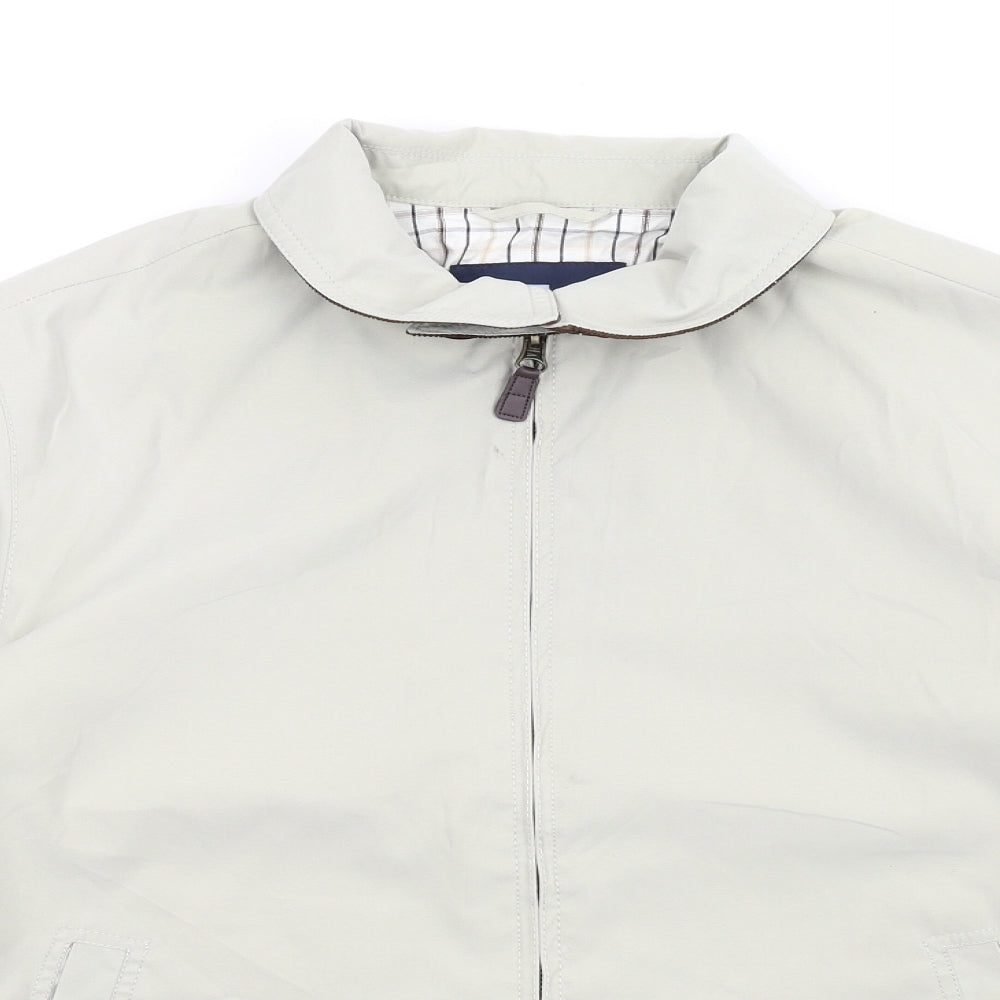 Blue Harbour Mens Beige Jacket Size M Zip