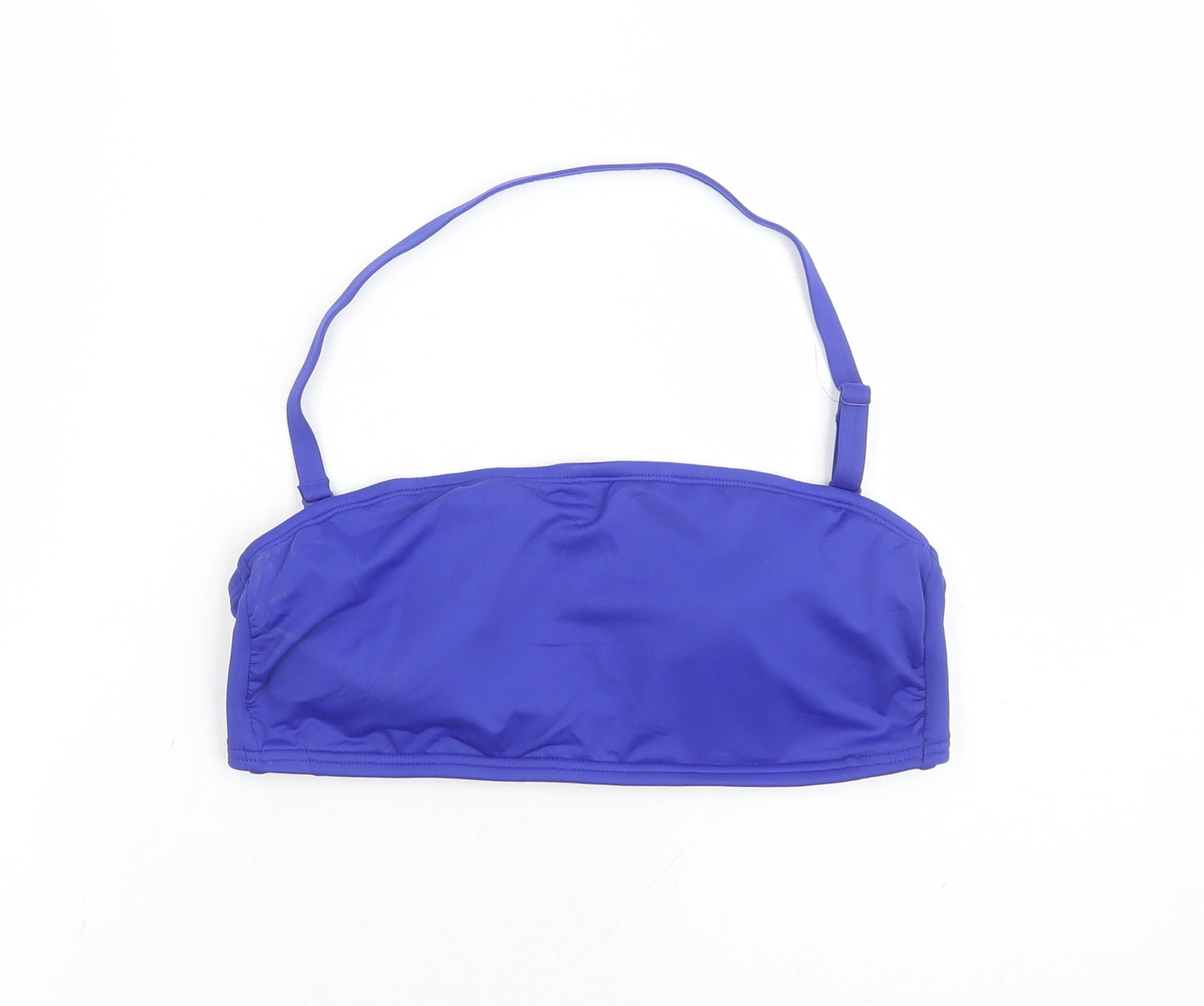 Marks and Spencer Womens Blue Polyamide Top Size 16 - Detachable Strap