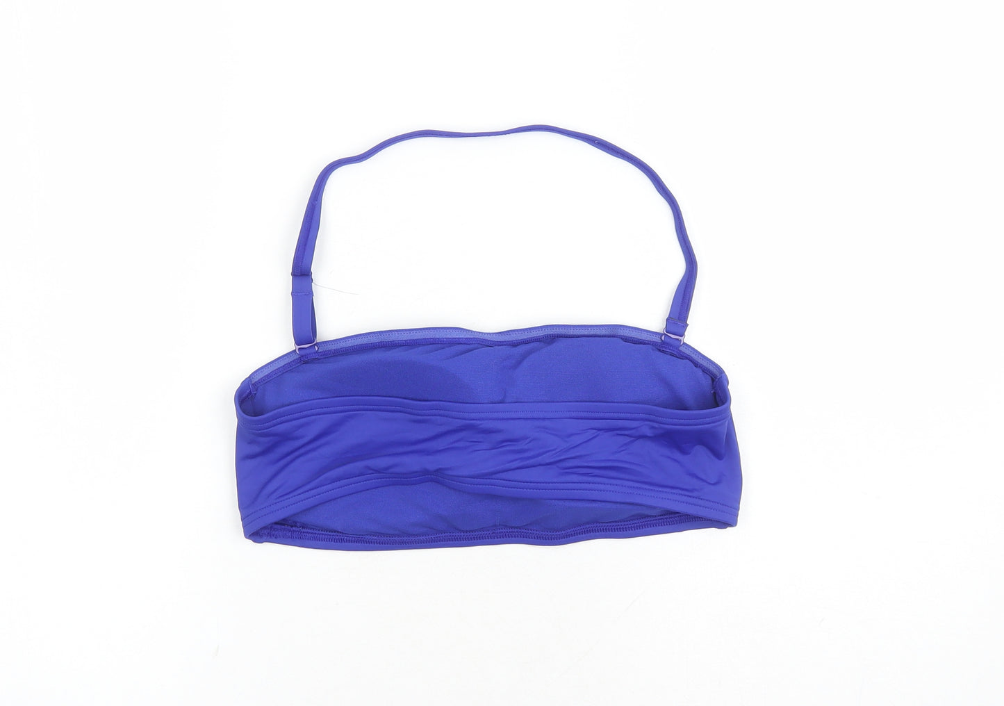 Marks and Spencer Womens Blue Polyamide Top Size 16 - Detachable Strap