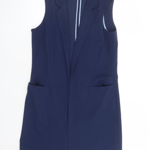 NEXT Womens Blue Jacket Waistcoat Size 10