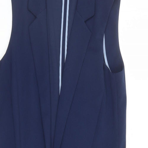 NEXT Womens Blue Jacket Waistcoat Size 10