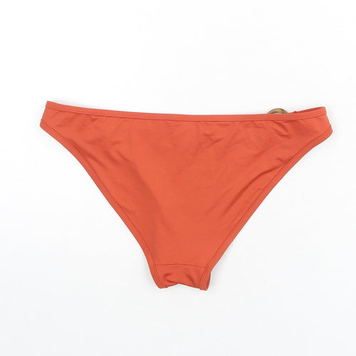 Marks and Spencer Womens Orange Polyester Swim Bottom Size 12