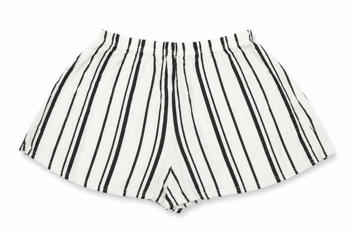 Nasty Gal Womens White Striped Vinyl Basic Shorts Size 6 Regular Pull On