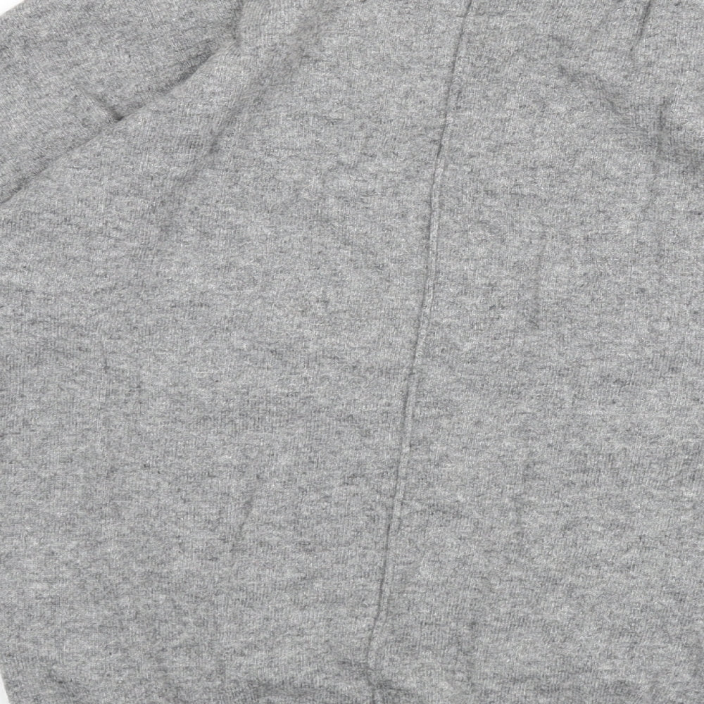 Jigsaw Womens Grey Round Neck Wool Pullover Jumper Size XS