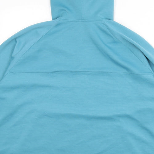 Autograph Womens Blue Polyester Full Zip Hoodie Size 22 Zip