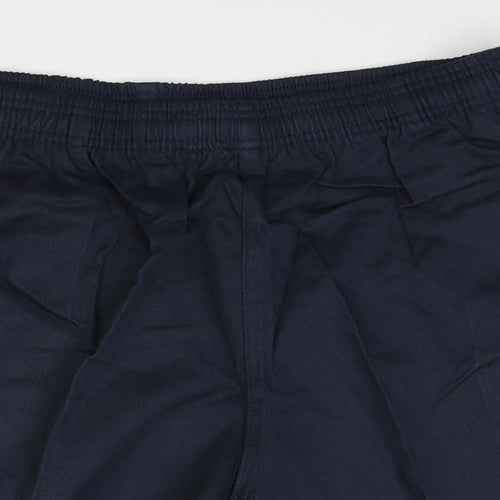 Canterbury Mens Black Cotton Athletic Shorts Size 40 in Regular Drawstring - Logo QEH