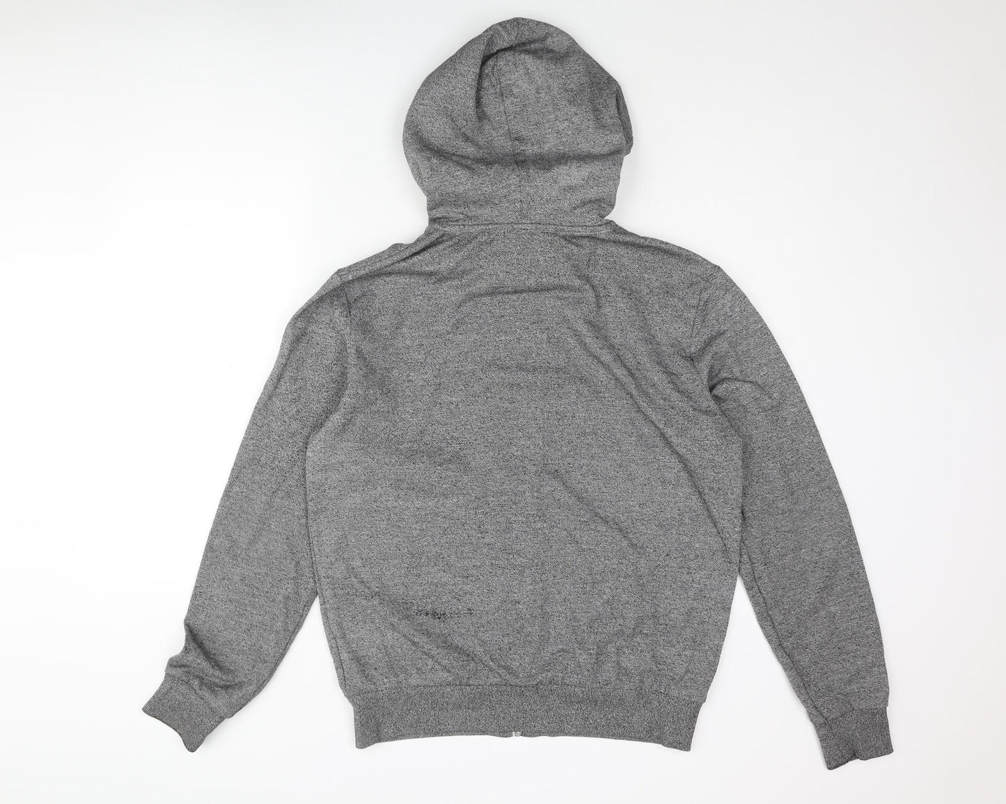 Divided by H&M Mens Grey Polyester Full Zip Hoodie Size M