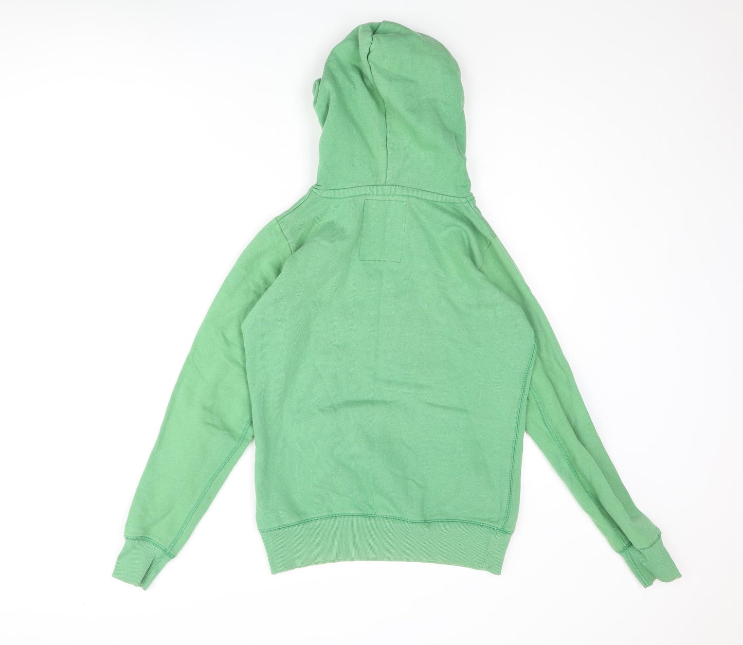 SoulCal&Co Womens Green Cotton Pullover Hoodie Size 10 Pullover - Logo