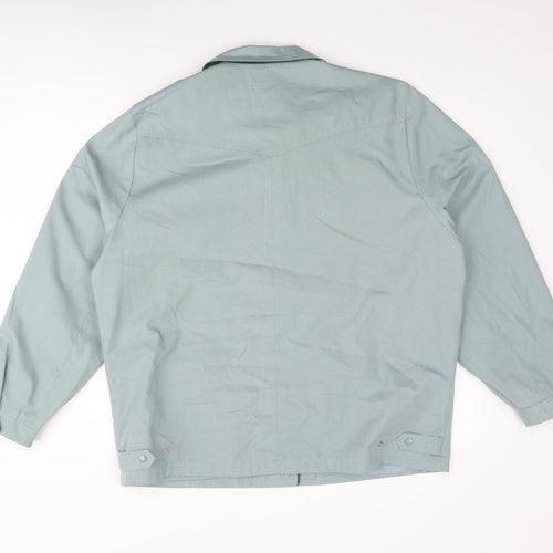David Barry Womens Blue Jacket Size 18 Snap