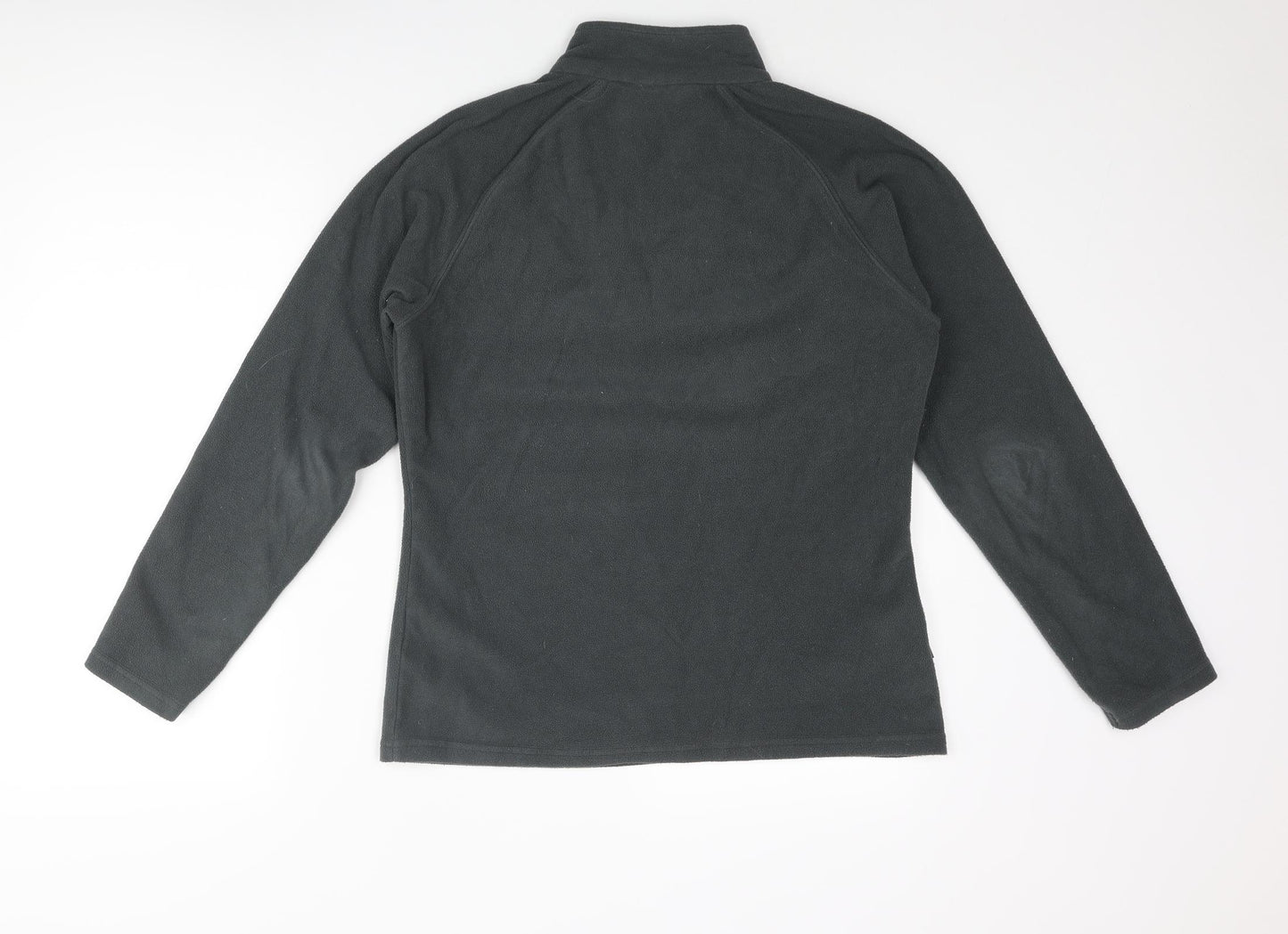 Mountain Warehouse Womens Grey Polyester Pullover Sweatshirt Size 10 Zip