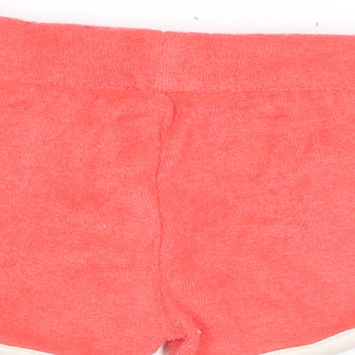 Marks and Spencer Boys Red Cotton Cropped Trousers Size 3-6 Months Drawstring - Harry Potter, Inside Leg 2in