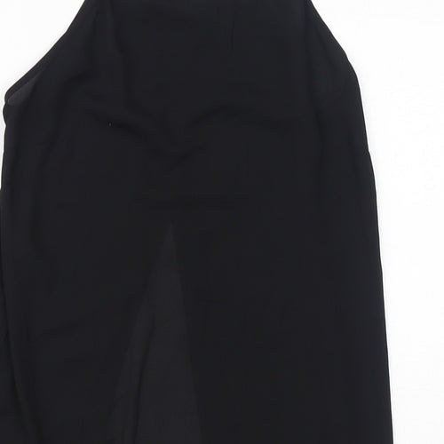 Monki Womens Black Polyester Camisole Tank Size S Square Neck