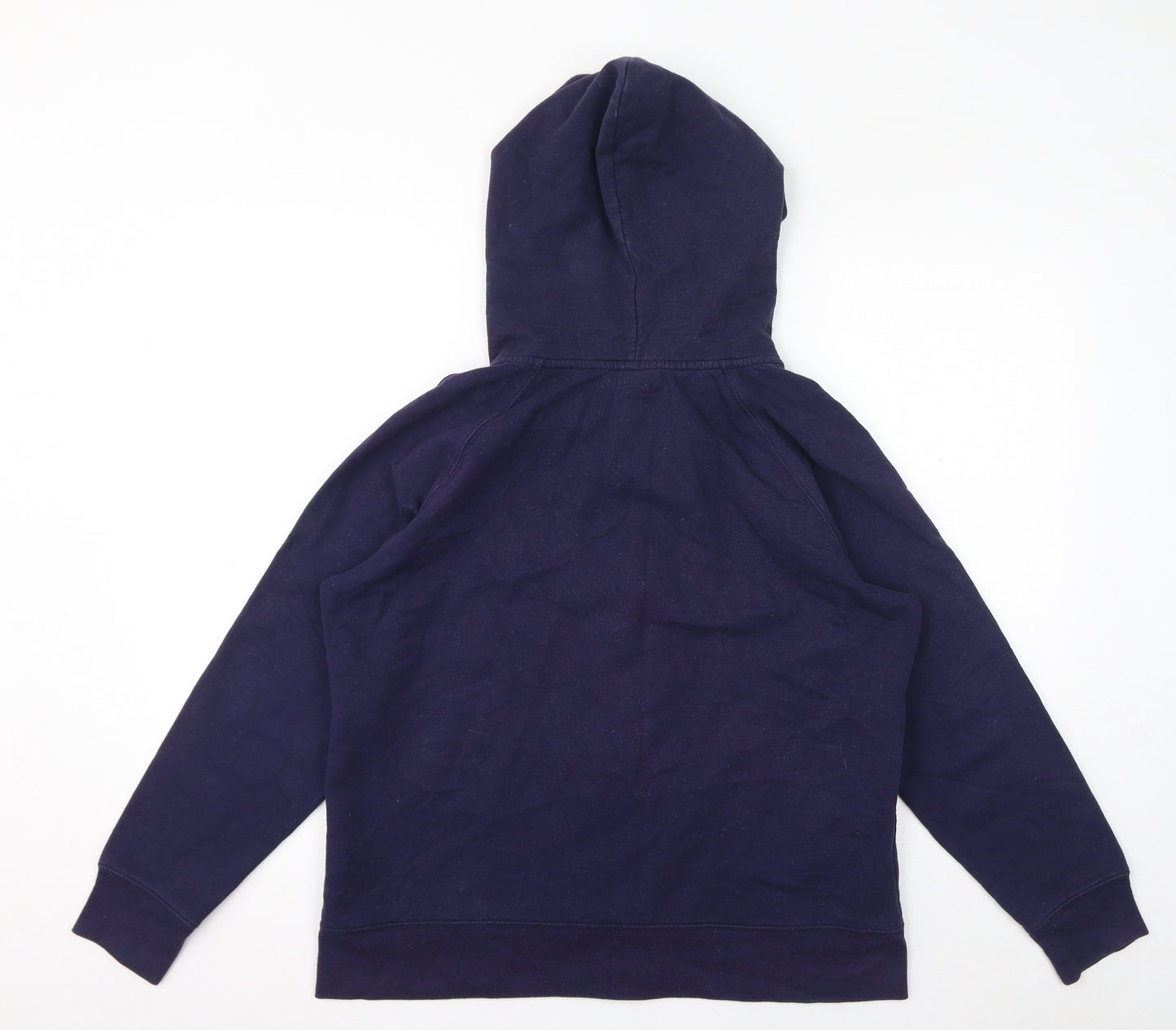 Gap Womens Purple Cotton Full Zip Hoodie Size XL Zip