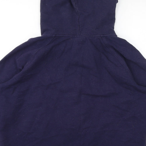 Gap Womens Purple Cotton Full Zip Hoodie Size XL Zip