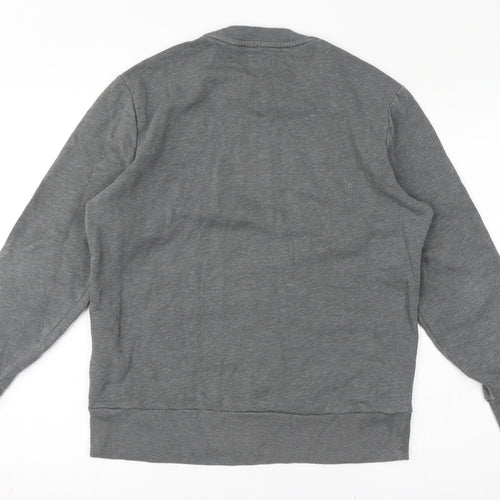 Levi's Womens Grey Cotton Pullover Sweatshirt Size S Pullover - Logo