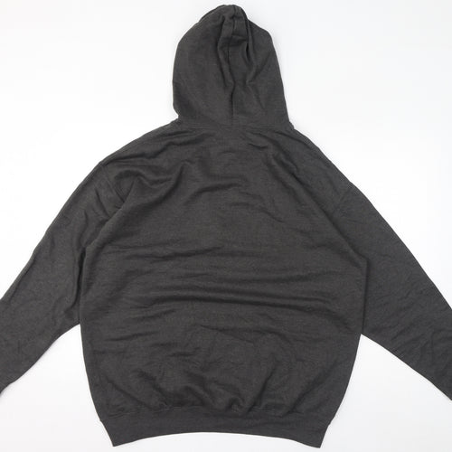 Point Mens Grey Cotton Pullover Hoodie Size XL - New York City, 1788