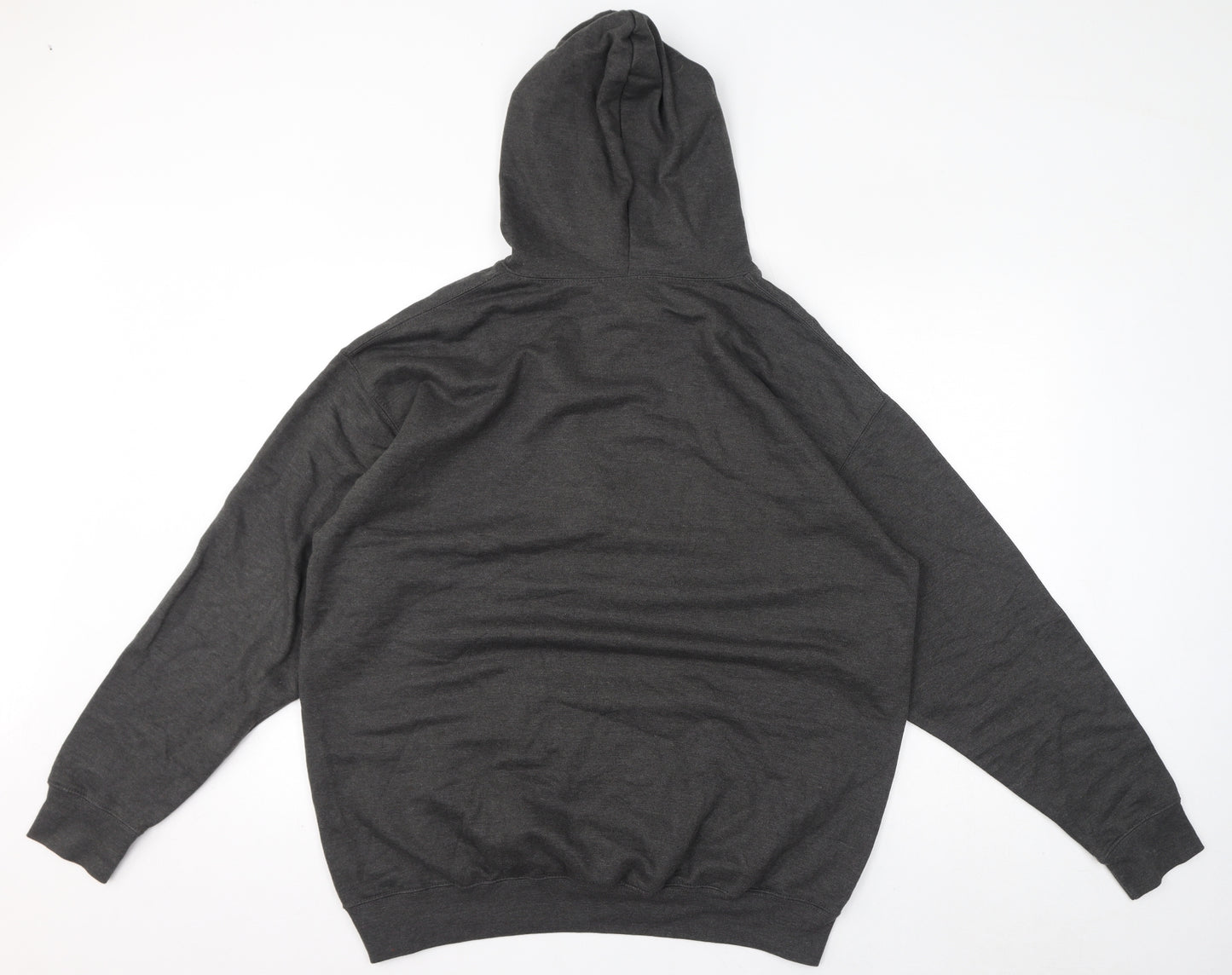 Point Mens Grey Cotton Pullover Hoodie Size XL - New York City, 1788