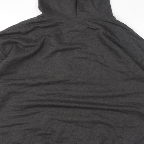 Point Mens Grey Cotton Pullover Hoodie Size XL - New York City, 1788