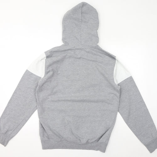 NICCE Womens Grey Cotton Pullover Hoodie One Size Pullover