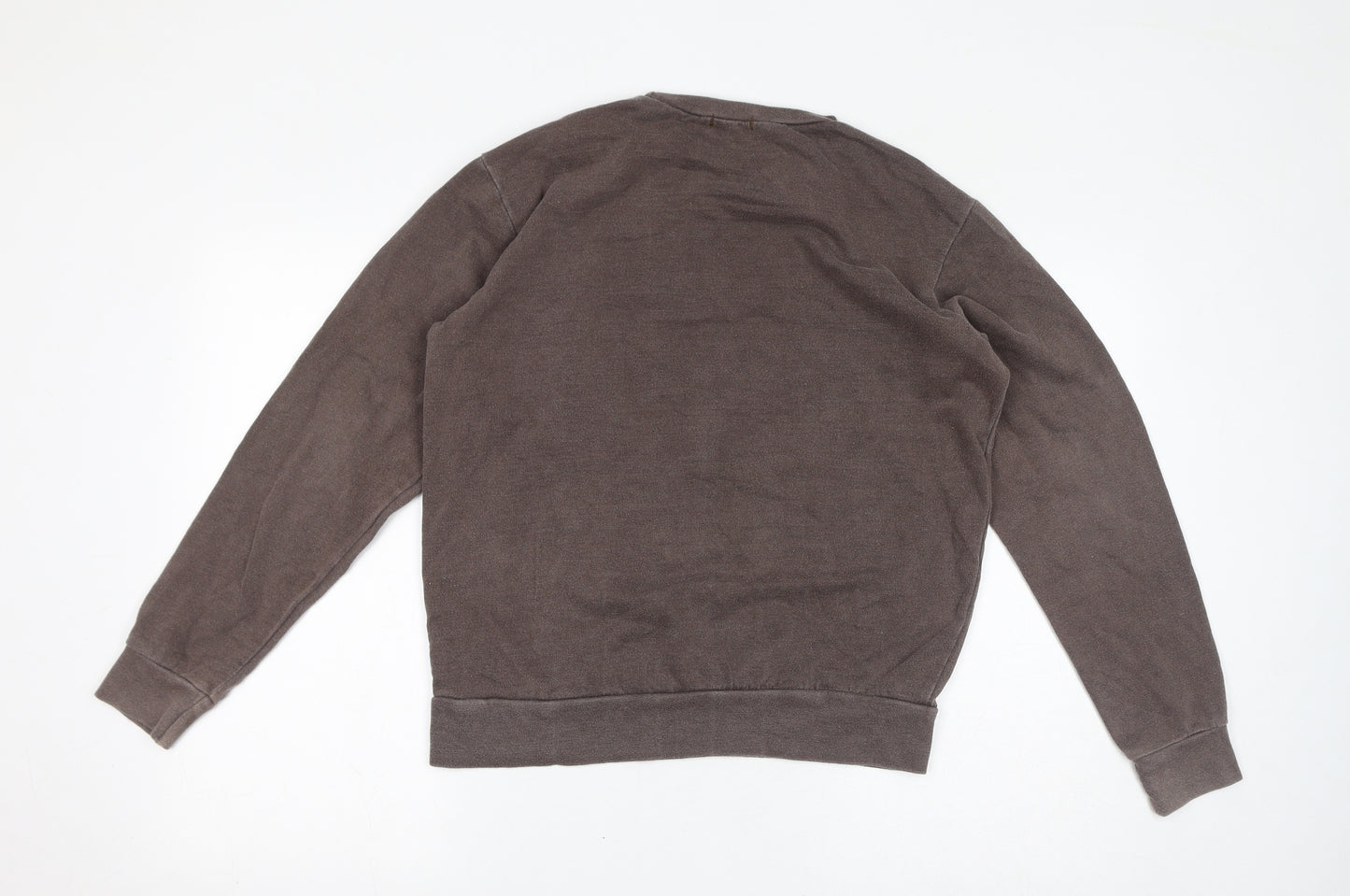 PRETTYLITTLETHING Womens Brown Polyester Pullover Sweatshirt Size S Pullover - Brooklyn University