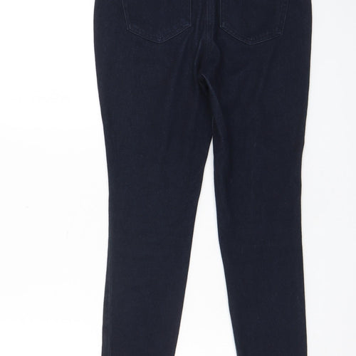 NEXT Womens Blue Cotton Capri Jeans Size 10 L24 in Regular
