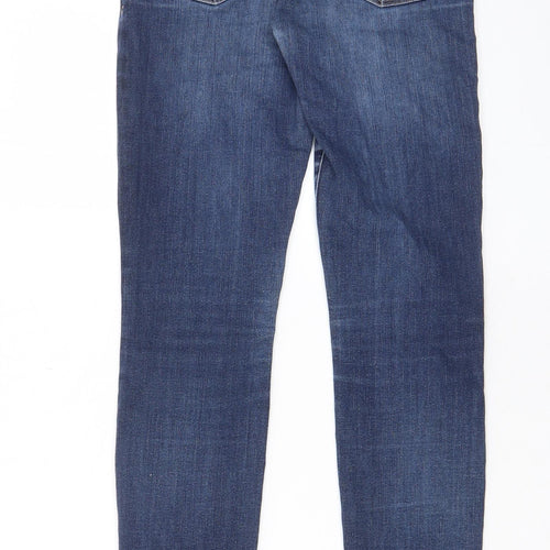 FRAME Womens Grey Cotton Skinny Jeans Size 29 in L30 in Regular Zip - Pockets