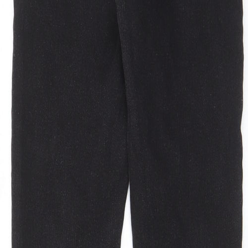 Denim & Co. Womens Grey Cotton Skinny Jeans Size 8 L28 in Regular Zip - Pockets