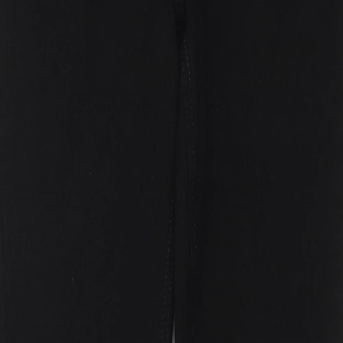 H&M Womens Black Cotton Skinny Jeans Size 6 L28 in Regular Zip - Pockets