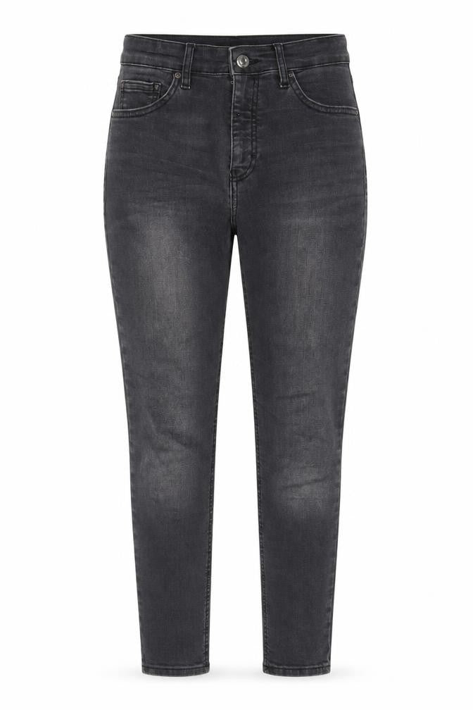 Topshop Womens Grey Cotton Skinny Jeans Size 28 in L30 in Regular Zip - Pockets
