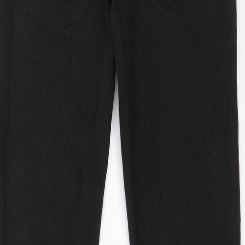 River Island Mens Black Cotton Skinny Jeans Size 32 in L32 in Regular Zip - Pockets