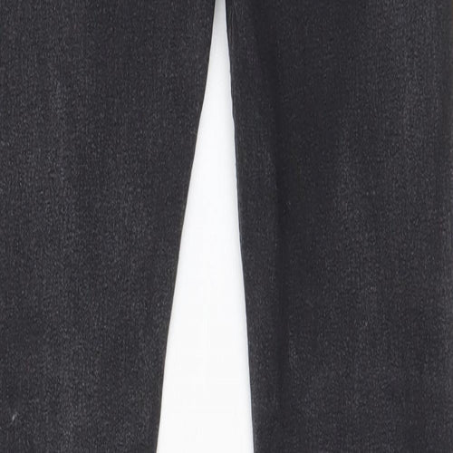 H&M Mens Grey Cotton Skinny Jeans Size 28 in L32 in Regular Button - Pockets