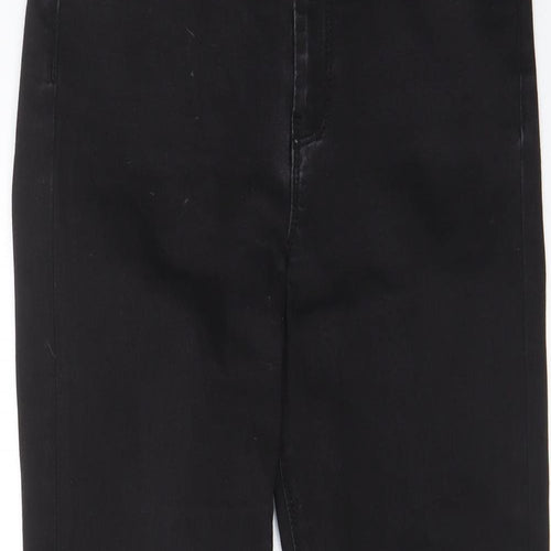 ASOS Womens Black Cotton Skinny Jeans Size 28 in L32 in Regular Zip - Pockets