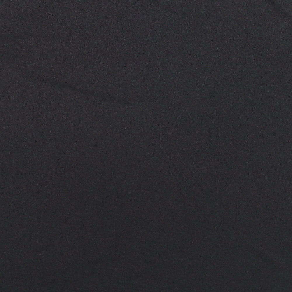 Penn Mens Black Polyester T-Shirt Size L Round Neck