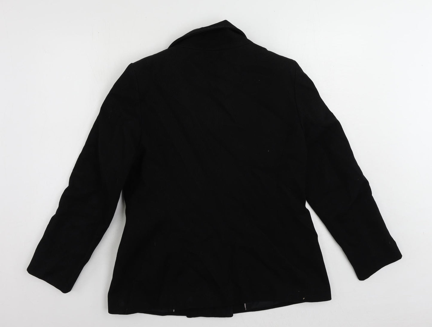 NEXT Womens Black Jacket Size 12 Button
