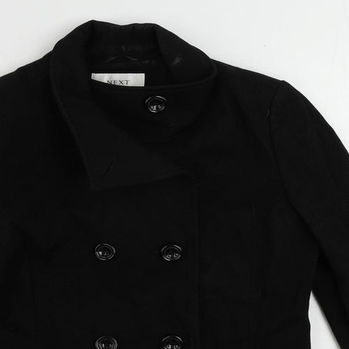NEXT Womens Black Jacket Size 12 Button