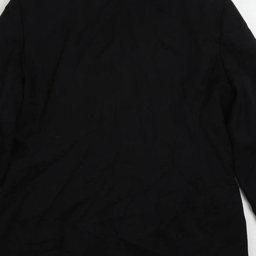 Dorothy Perkins Womens Black Jacket Blazer Size 10 Button