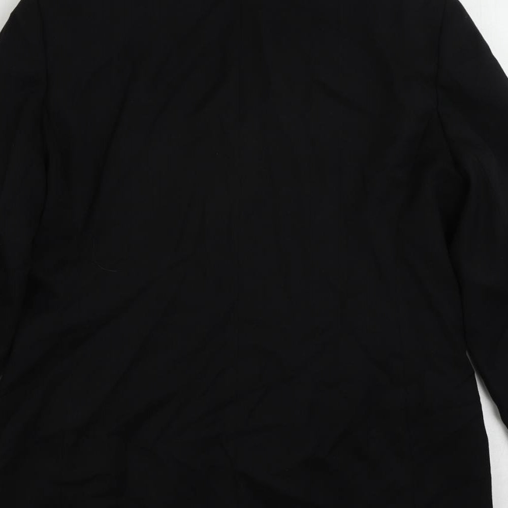 Dorothy Perkins Womens Black Jacket Blazer Size 10 Button