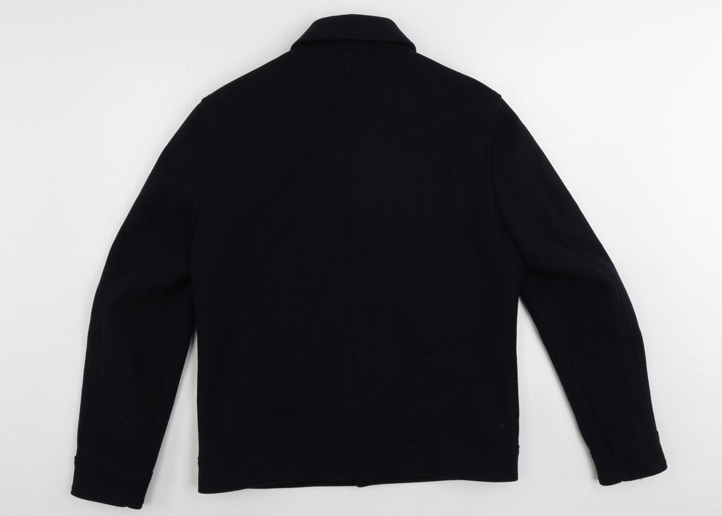 Marks and Spencer Mens Blue Jacket Size M Button