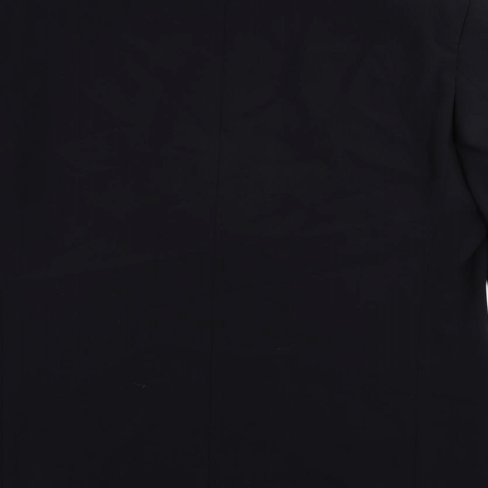 Van Gils Mens Blue Polyester Jacket Suit Jacket Size 42 Regular