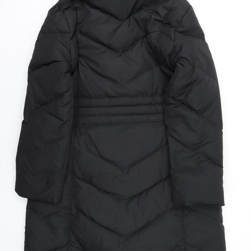 Marks and Spencer Womens Black Puffer Jacket Coat Size M Zip