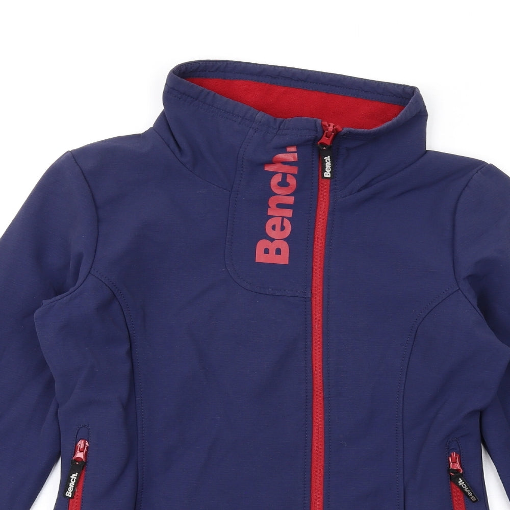 Bench Womens Blue Jacket Coat Size M Zip