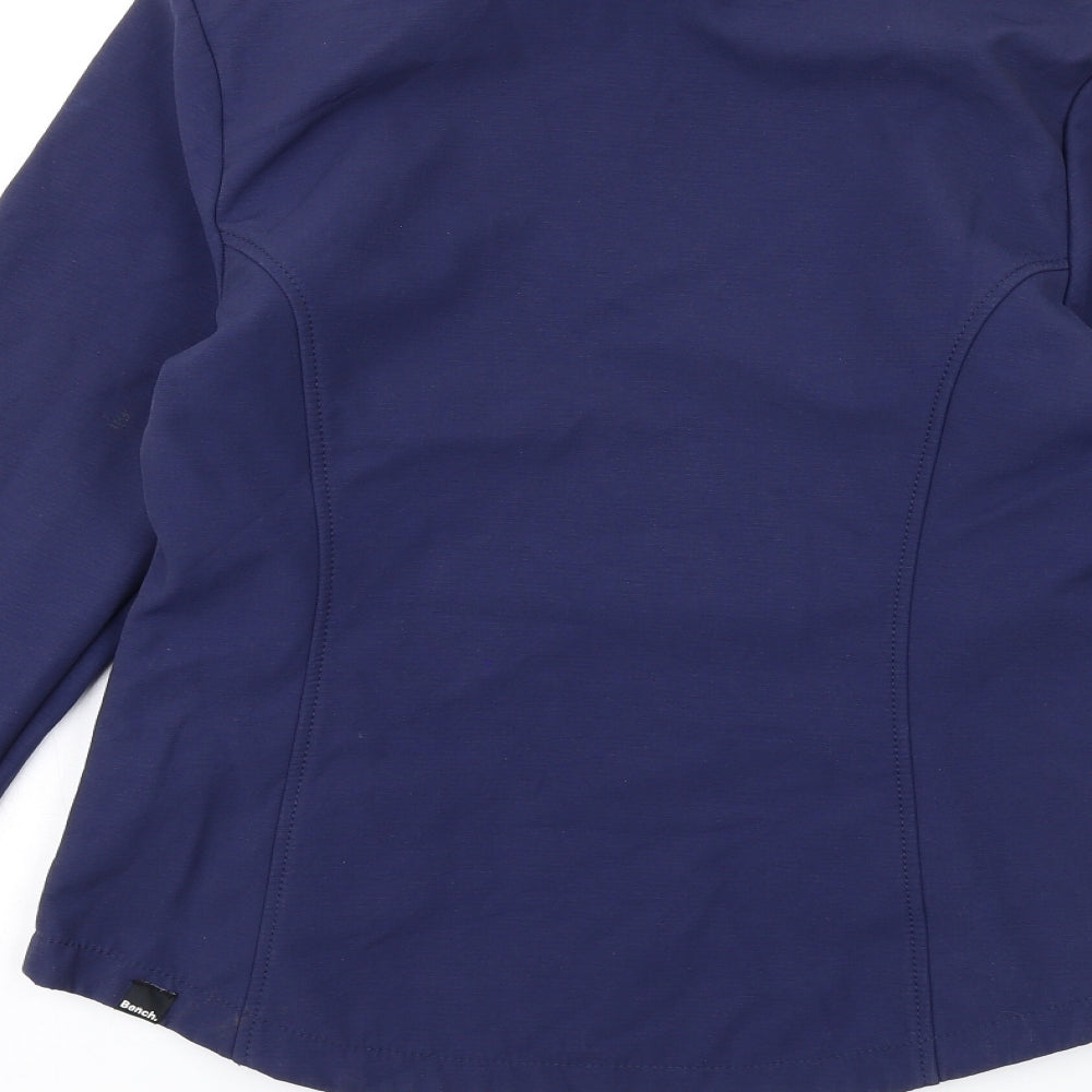 Bench Womens Blue Jacket Coat Size M Zip