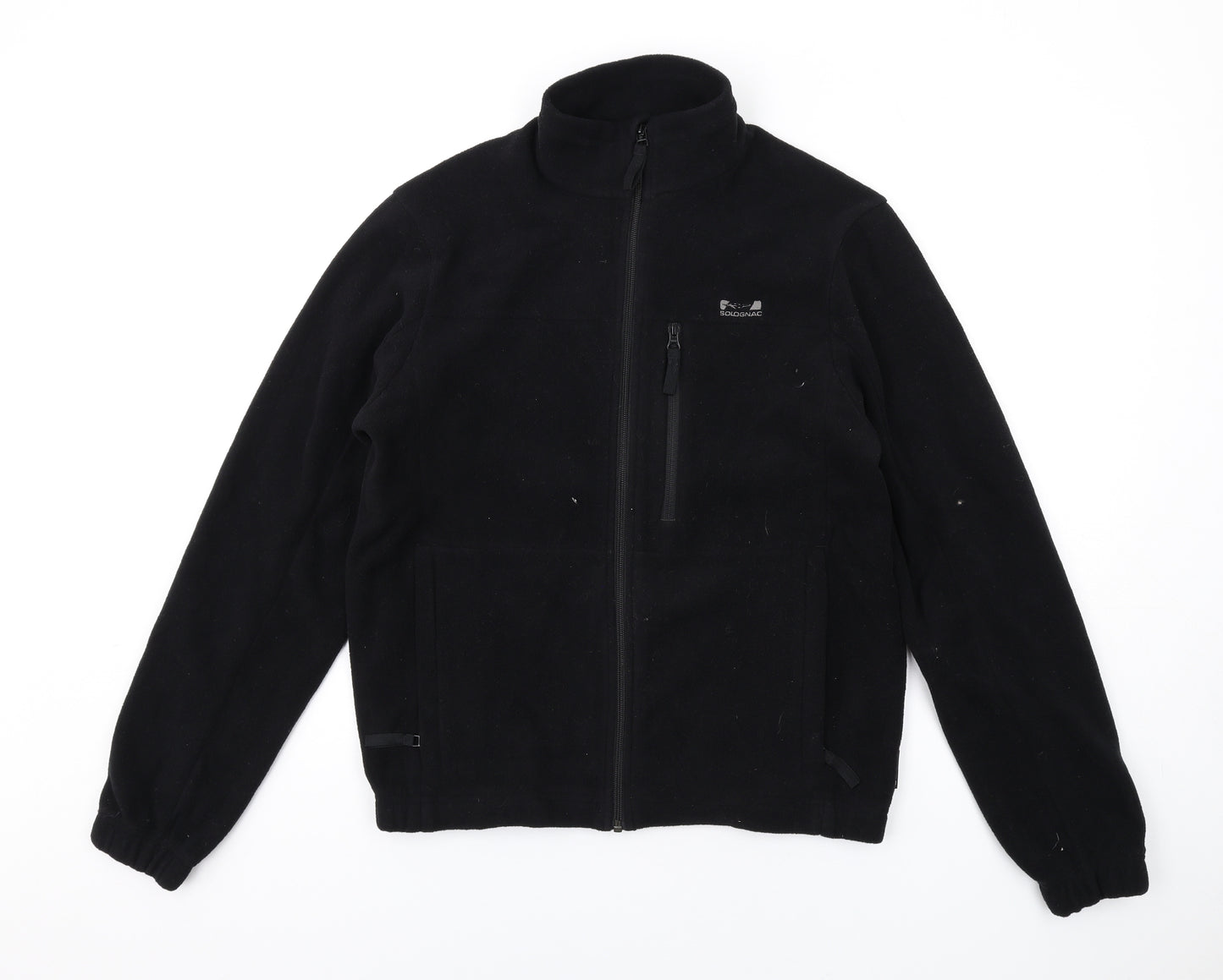 Solognac Mens Black Jacket Size S Zip