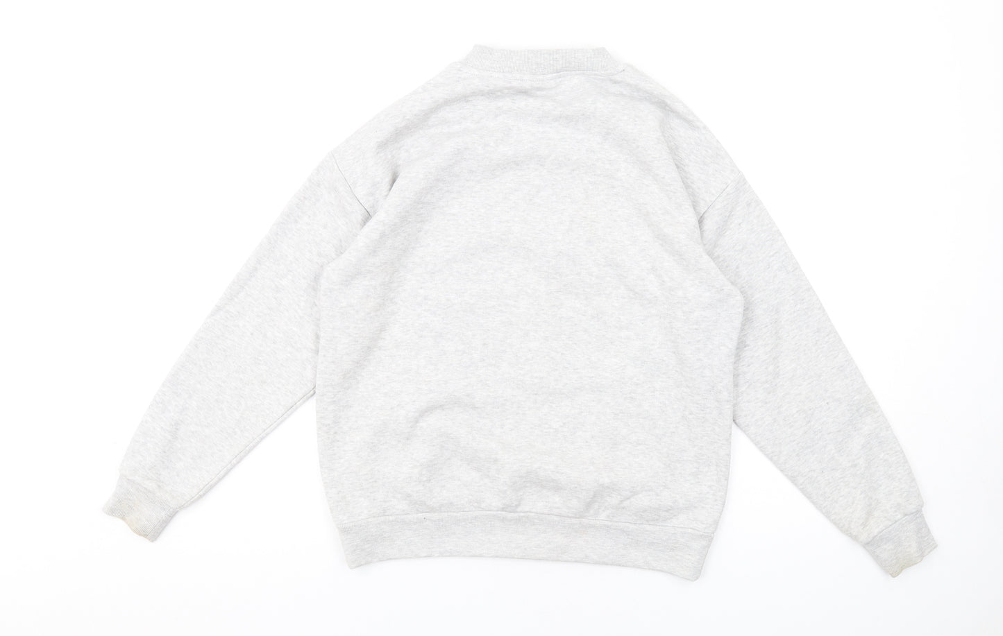 Disney Womens Grey Cotton Pullover Sweatshirt Size S Pullover - Christmas Stitch