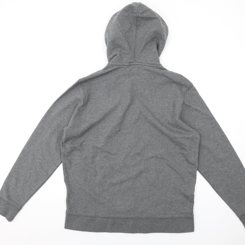 Levi's Mens Grey Cotton Full Zip Hoodie Size L