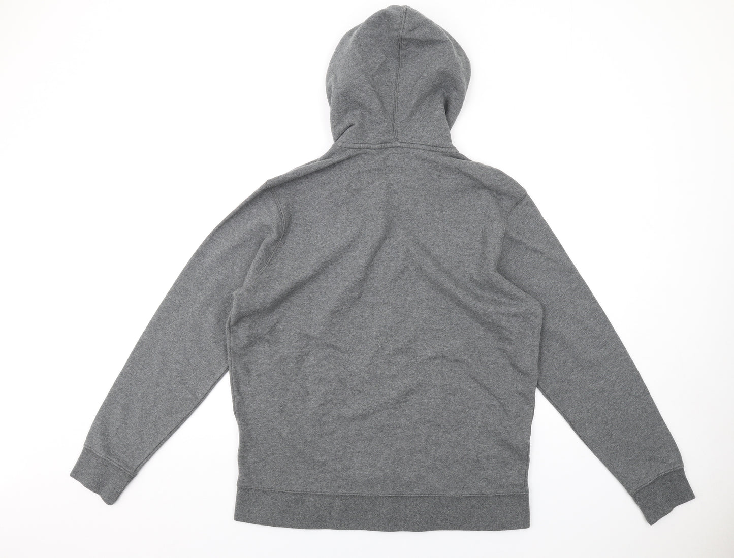 Levi's Mens Grey Cotton Full Zip Hoodie Size L