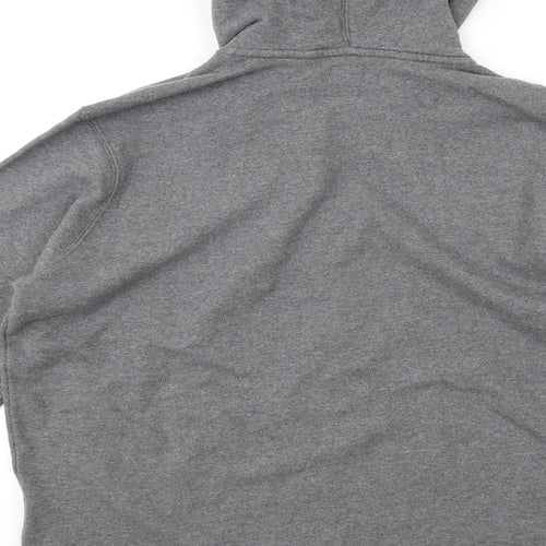 Levi's Mens Grey Cotton Full Zip Hoodie Size L