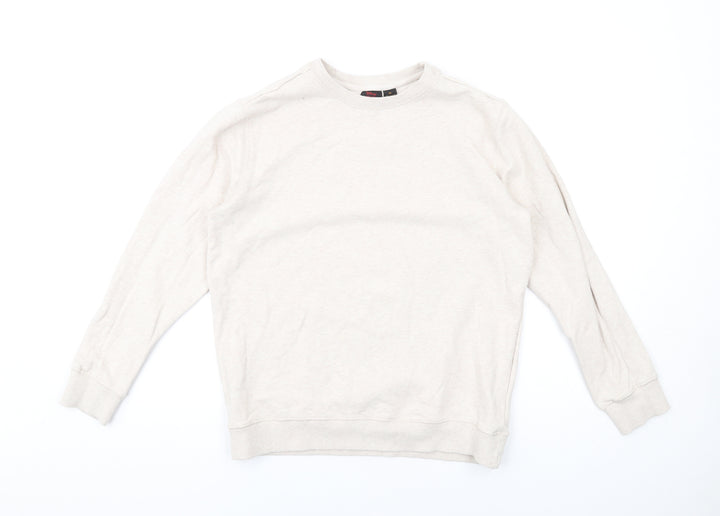 Disney Womens Beige Cotton Pullover Sweatshirt Size M Pullover - The Lion King