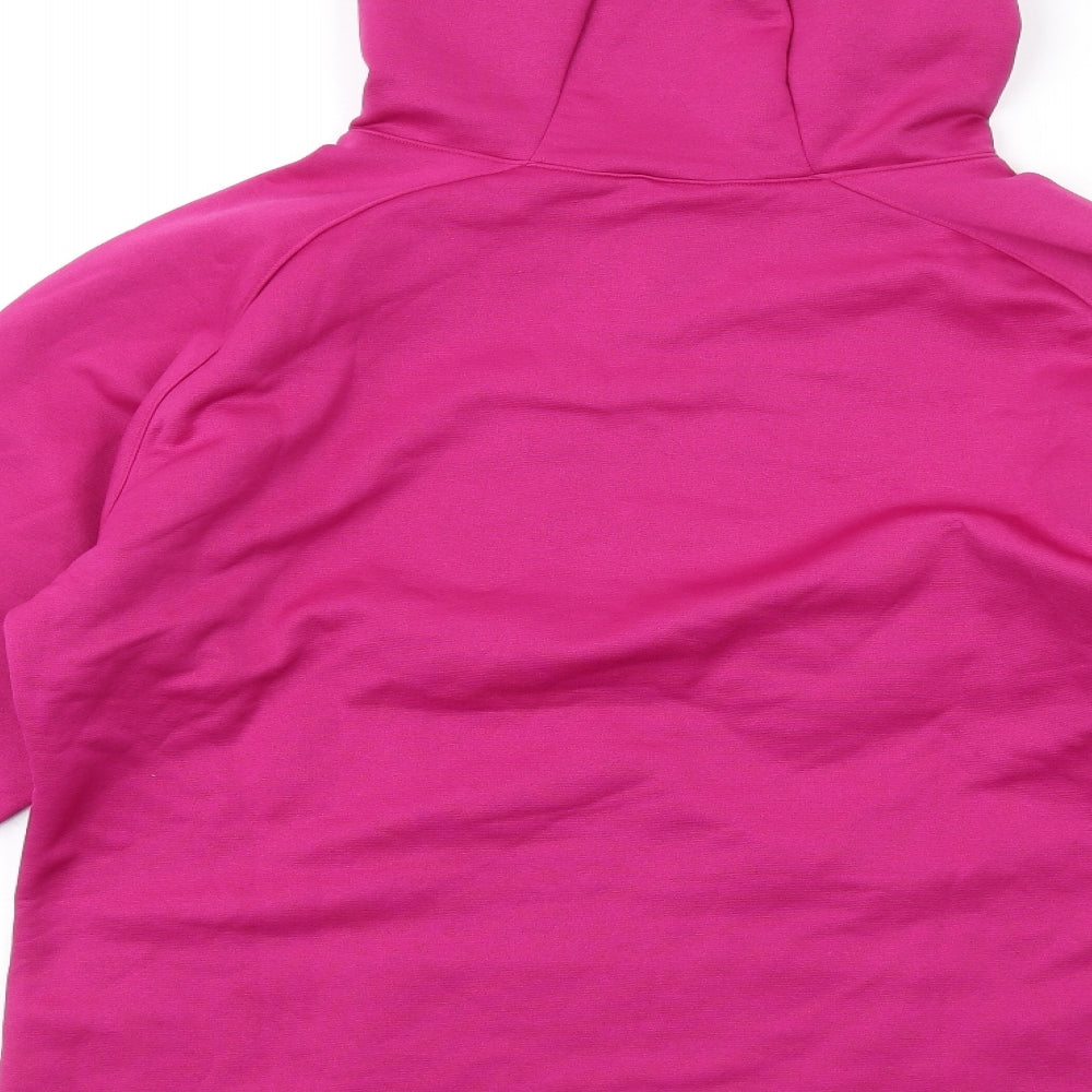 Under armour Womens Purple Polyester Pullover Hoodie Size L Pullover